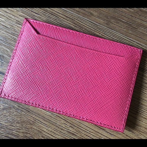 PRADA-AUTHENTIC NWT Fuchsia Card Holder - Picture 3 of 10